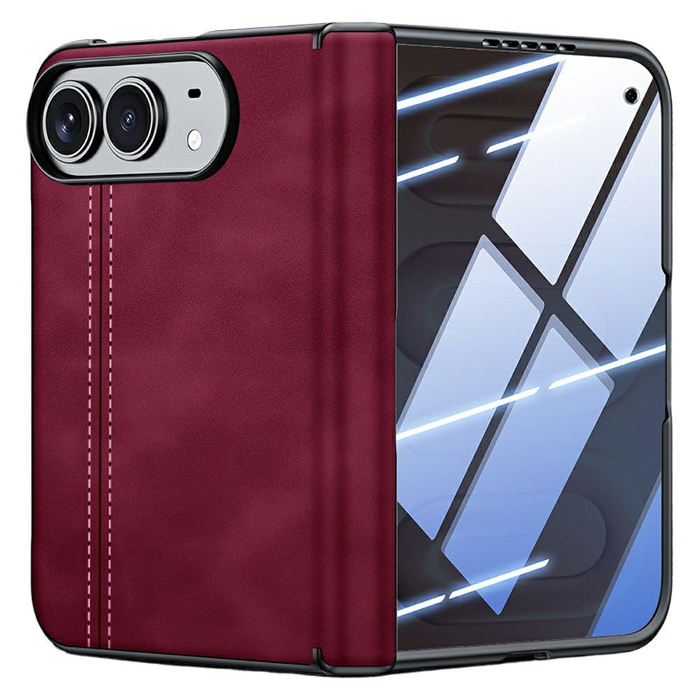 Kunstleder Vollschutz [SICHTSCHUTZ] Hülle/Case für iPhone Ultra | ZITOCASES®