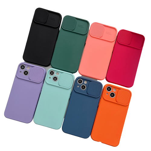 Bunte Kamera Schutz Silikon Hülle/Case verschiedene Farben für iPhone 16, 15-Serie | ZITOCASES®