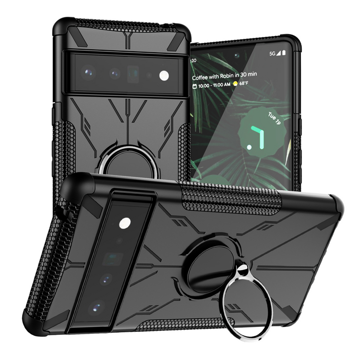 Robuste Outdoor Ring Hülle/Case verschiedene Farben für Google Pixel 9, 8-Serie | ZITOCASES®