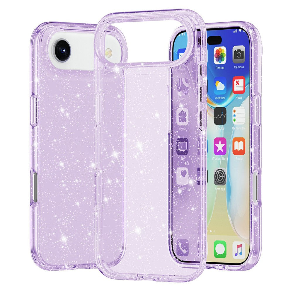 Bunte/Transparente Glitzer Silikon Hülle/Case für iPhone Air | ZITOCASES®