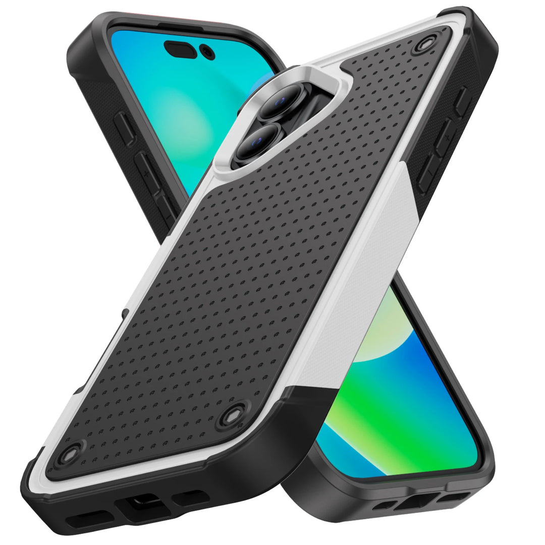 Zweifarbige Stoßfeste Silikon Hülle/Case für iPhone 17 | ZITOCASES®