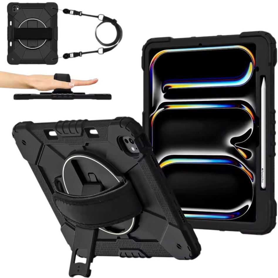 Dreiteilige Outdoor/Airbag Hülle/Case inkl. Gurt und Halteband für iPad, Mini, Pro, Air | ZITOCASES®