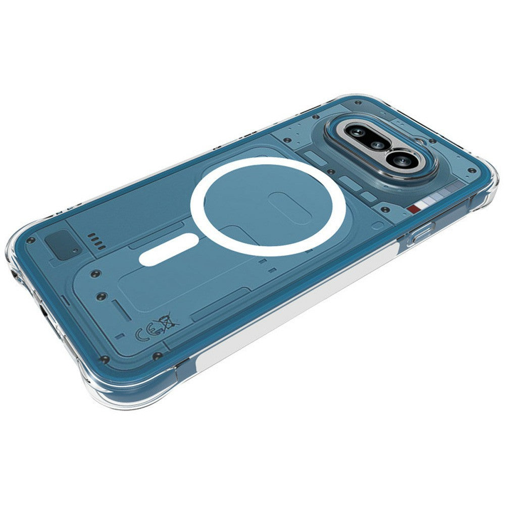 Transparente Airbag MagSafe/Magnet Silikon Hülle/Case für Nothing Phone (4a) | ZITOCASES®