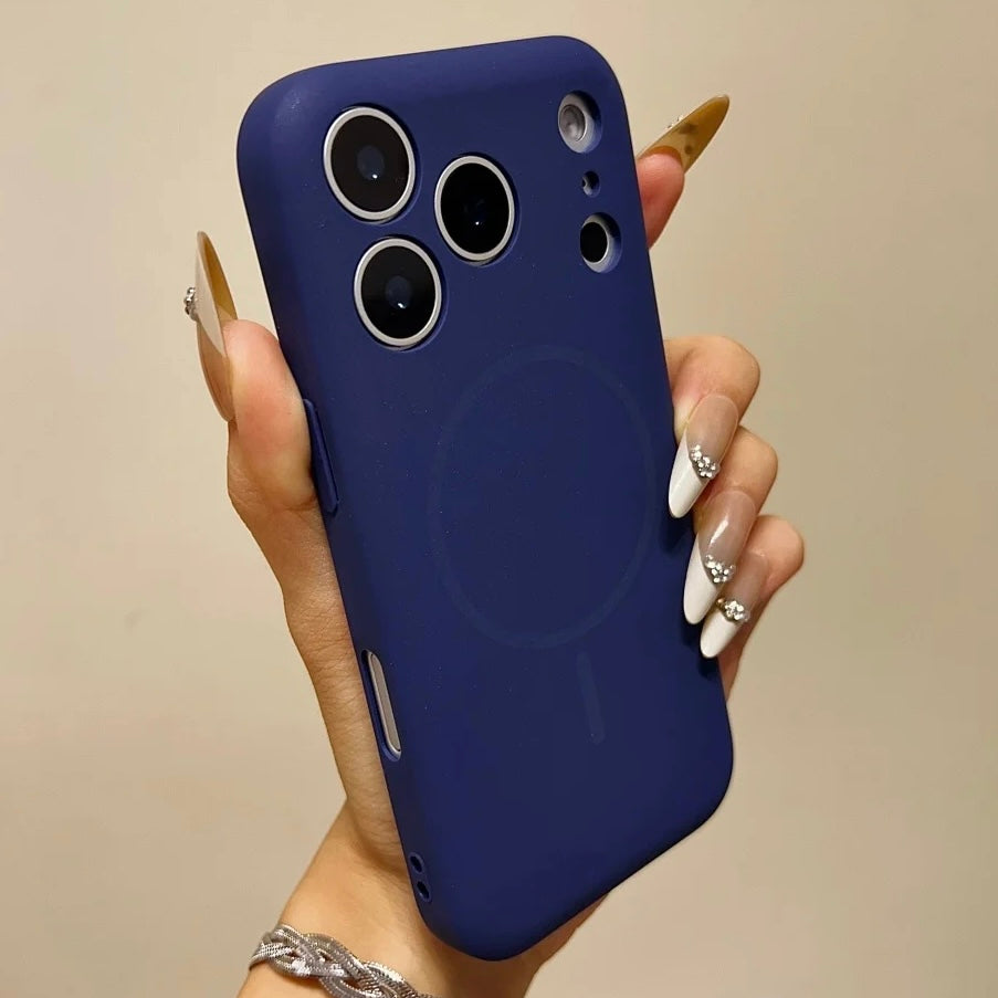 Ebene Silikon Hülle/Case mit abgeflachten Kameralinsen für iPhone 17 Pro, 17 Pro Max | ZITOCASES®