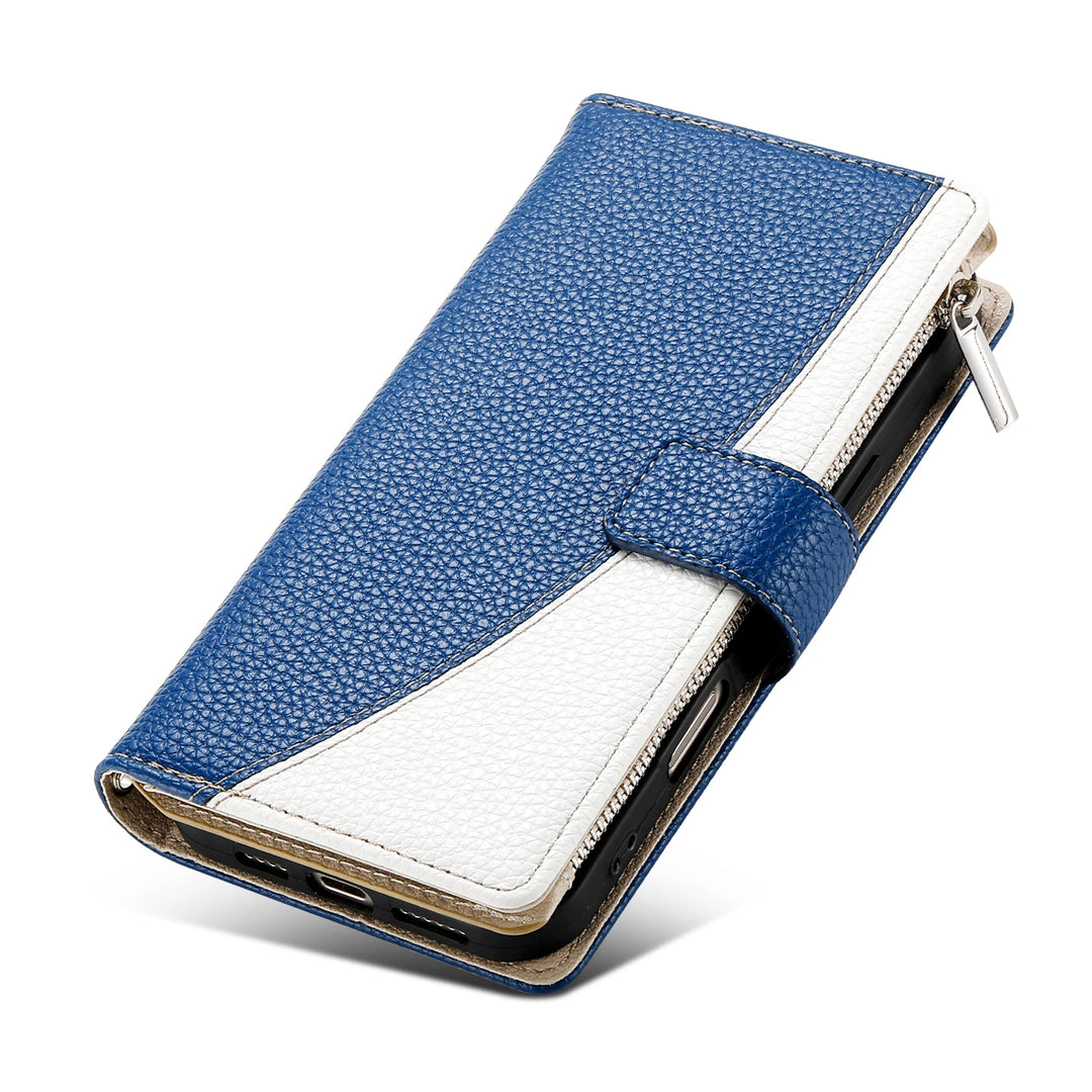 Zweifarbige Kunstleder Klapp Hülle/Flip Case für Samsung Galaxy S26, S26 Plus, S26 Ultra | ZITOCASES®