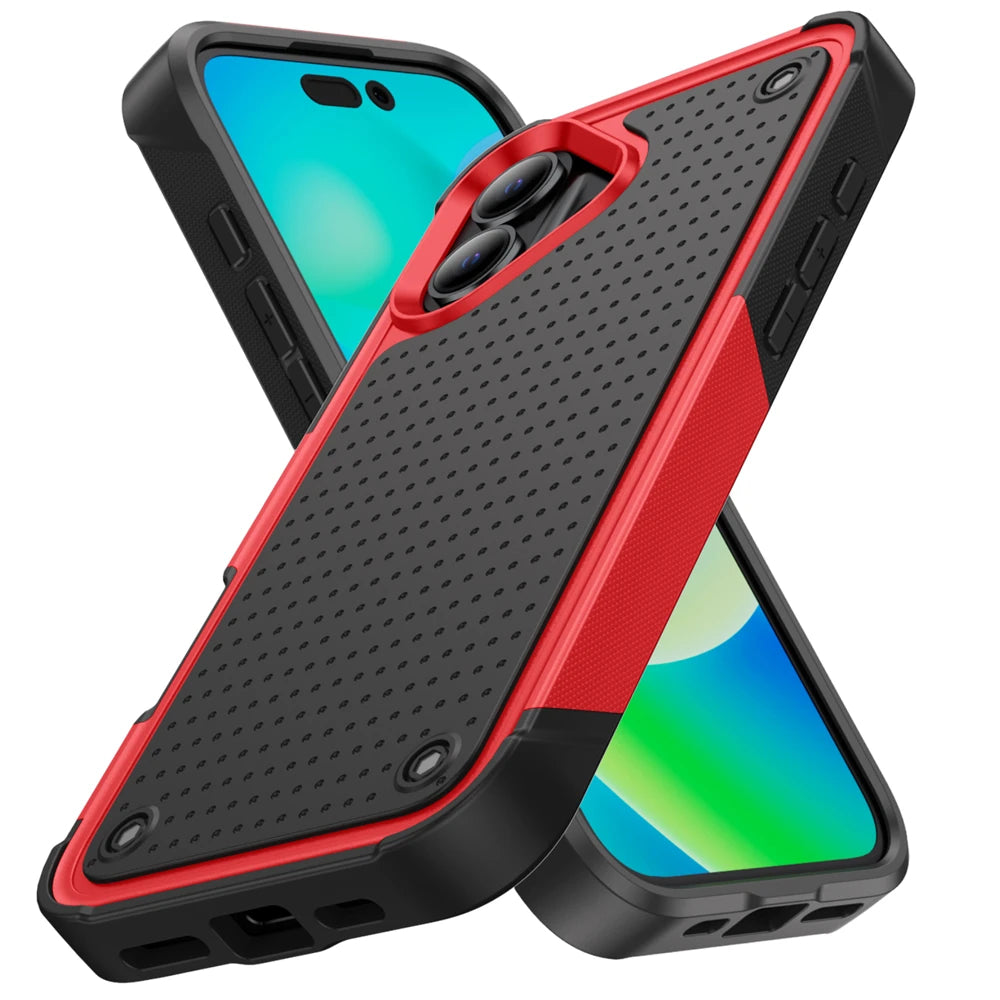 Zweifarbige Stoßfeste Silikon Hülle/Case für iPhone 17 | ZITOCASES®