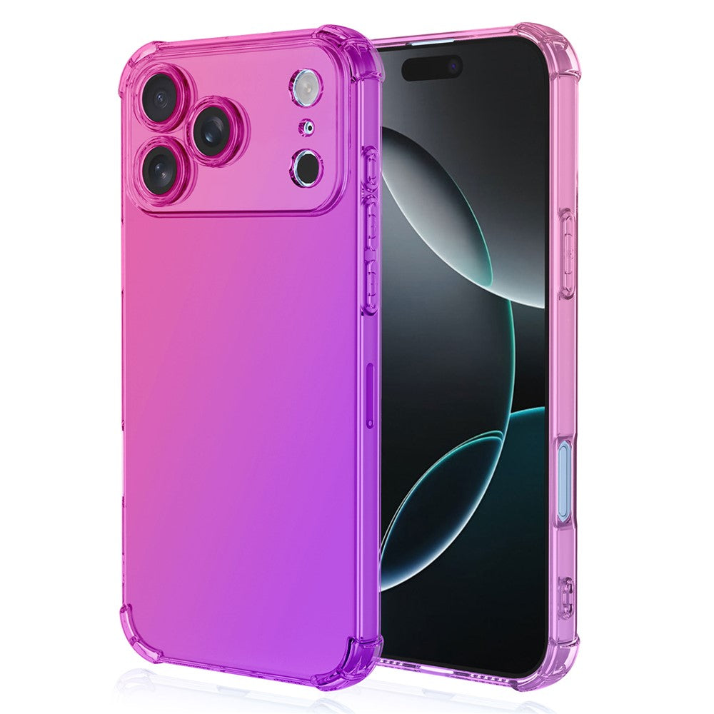 Regenbogen Airbag Silikon Hülle/Case für iPhone 18 Pro, 18 Pro Max | ZITOCASES®