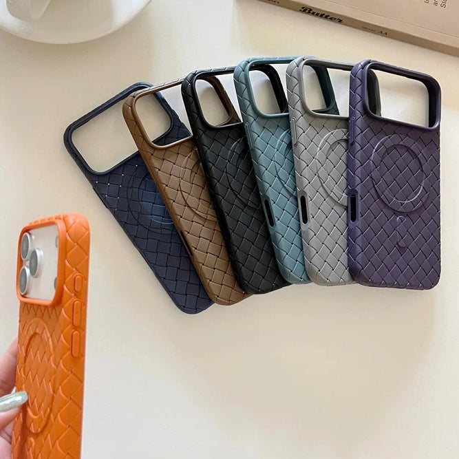 Geflochtene MagSafe/Magnet Silikon Hülle/Case für iPhone 17 Pro, 17 Pro Max | ZITOCASES®