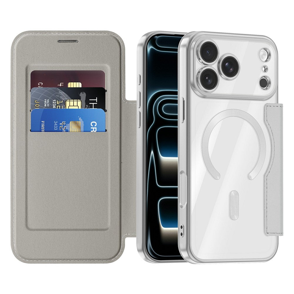 Karierte Kunstleder MagSafe/Magnet Klapphülle/Flipcase für iPhone 18 Pro, 18 Pro Max | ZITOCASES®