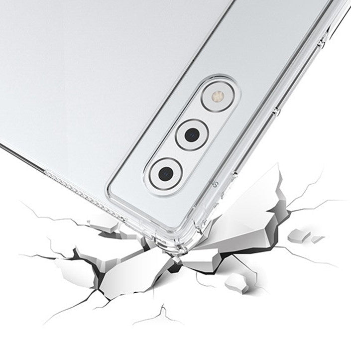 Transparente Airbag Silikon Hülle/Case für Lenovo Idea Tab, Tab Plus, Tab Pro, Yoga Tab, Yoga Tab Plus, Tab K11, Tab K11e, Tab One, Tab K9, Tab M11, Legion Tab