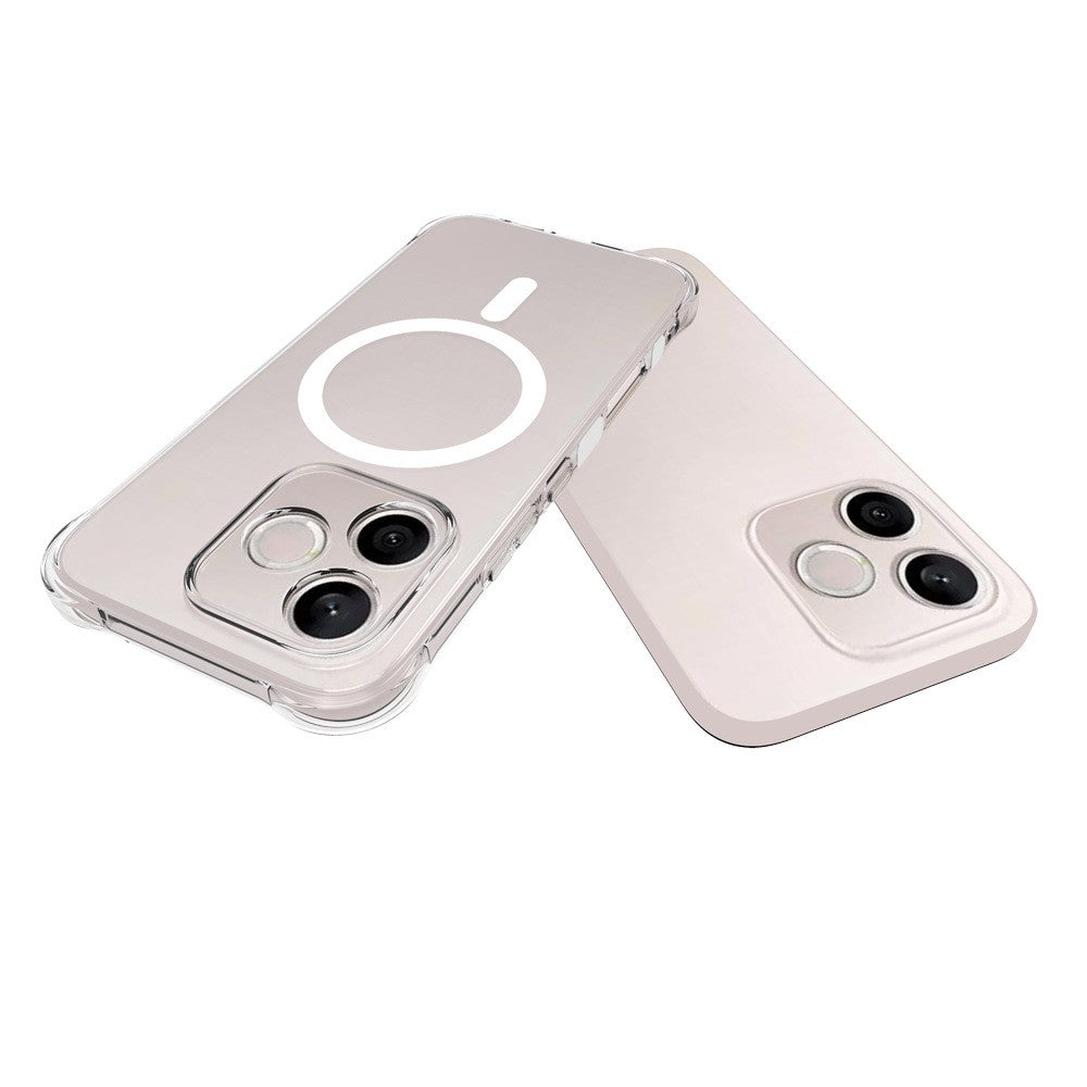 Transparente Airbag MagSafe/Magnet Silikon Hülle/Case für Honor 600 Lite | ZITOCASES®