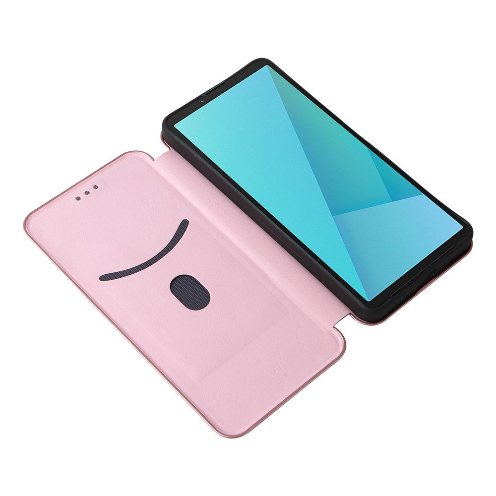 Carbon Optik Klapphülle/Flipcase für Sony Xperia 10 VIII | ZITOCASES®