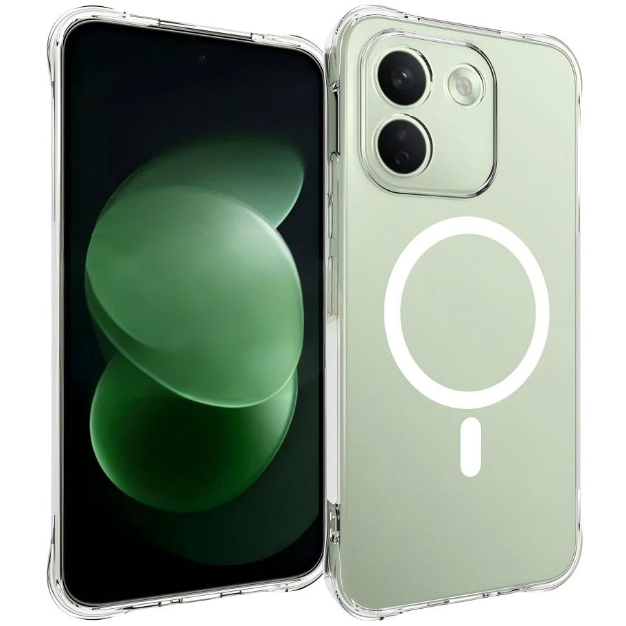 Transparente Airbag MagSafe/Magnet Hülle/Case für Xiaomi Redmi Note 17, 17 Pro, 17 Pro Max