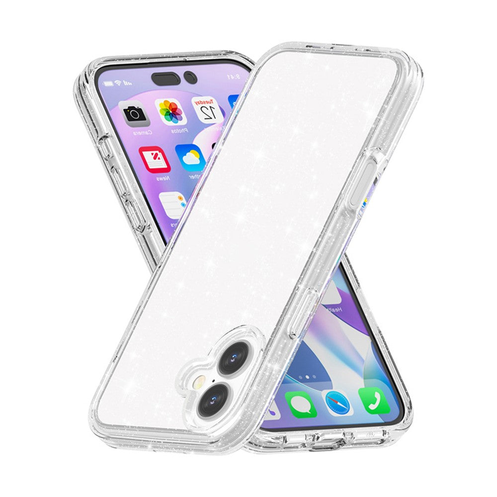 Bunte/Transparente Glitzer Silikon Hülle/Case für iPhone 17 | ZITOCASES®