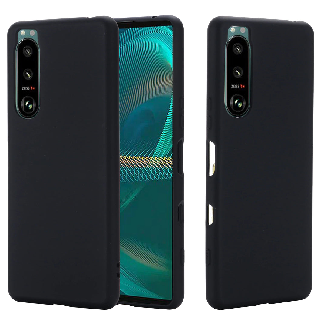 SALE | Sony Xperia 1 VI | Schwarze Silikon Hülle/Case | ZITOCASES®