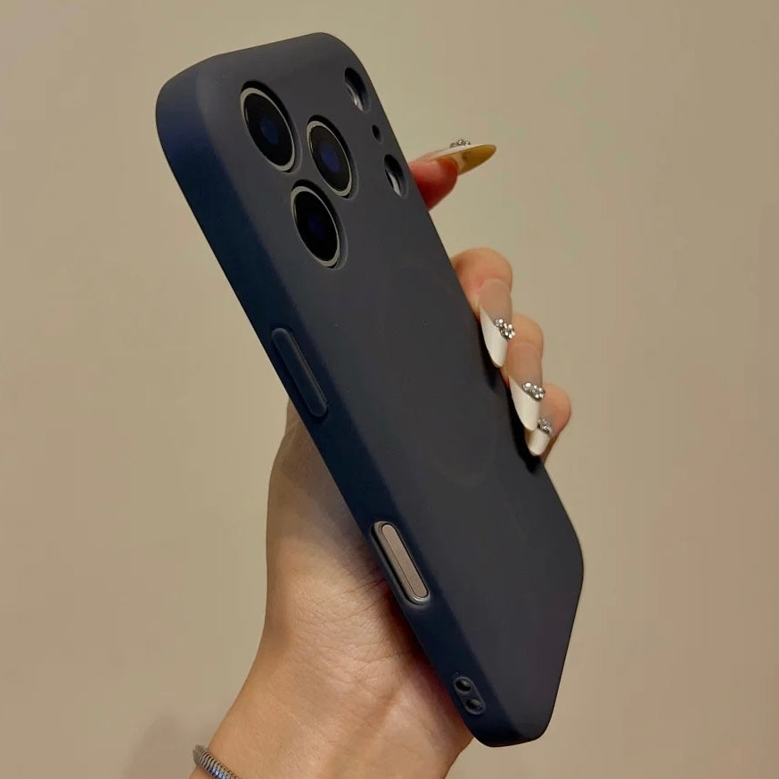 Ebene Silikon Hülle/Case mit abgeflachten Kameralinsen für iPhone 17 Pro, 17 Pro Max | ZITOCASES®