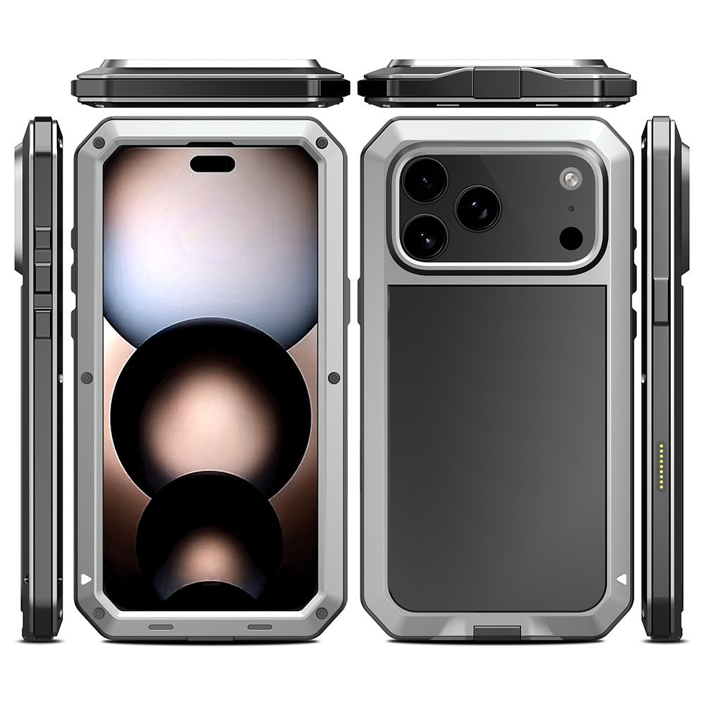Verschraubbare 360° Aluminium Outdoor Vollschutz Hülle/Case für iPhone 17 Pro, 17 Pro Max | ZITOCASES®