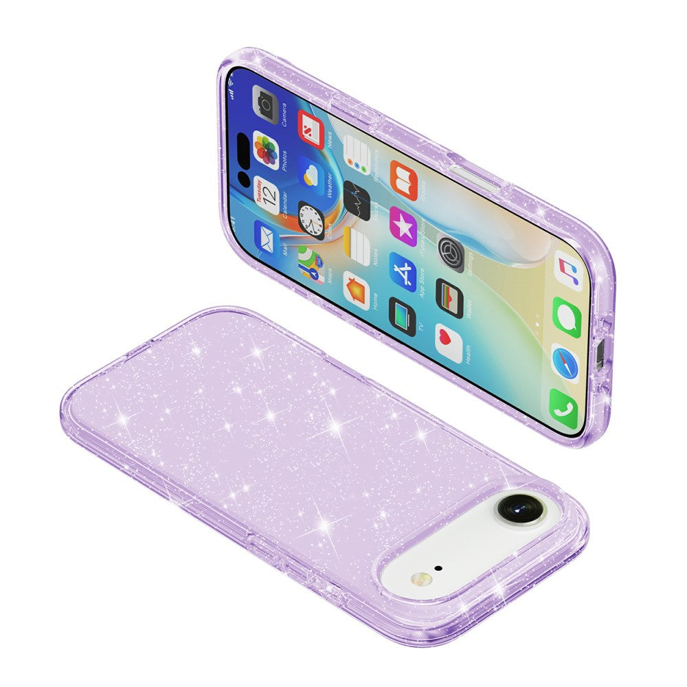 Bunte/Transparente Glitzer Silikon Hülle/Case für iPhone Air | ZITOCASES®