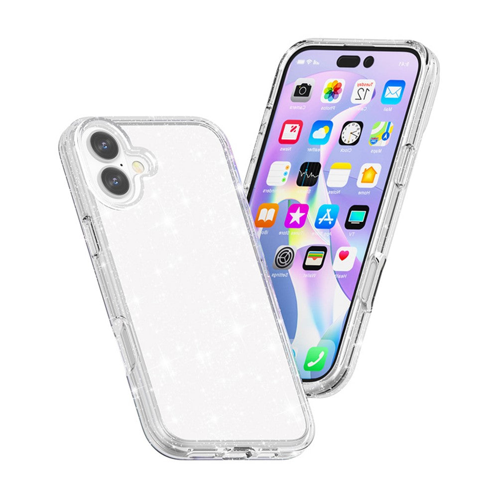 Bunte/Transparente Glitzer Silikon Hülle/Case für iPhone 17 | ZITOCASES®