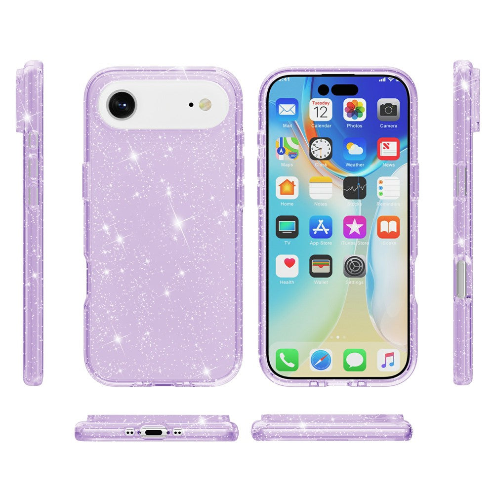 Bunte/Transparente Glitzer Silikon Hülle/Case für iPhone Air | ZITOCASES®