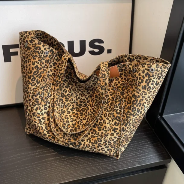 Kunstleder Leopard Hand/Trage/Schulter/Umhänge-Tasche | ZITOCASES®