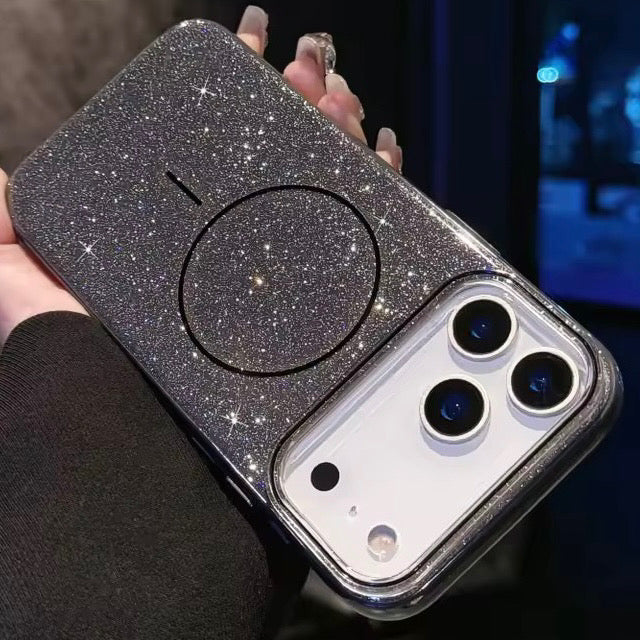 Bunte Glitzer MagSafe/Magnet Plastik Hülle/Case für iPhone 17 Pro, 17 Pro Max | ZITOCASES®