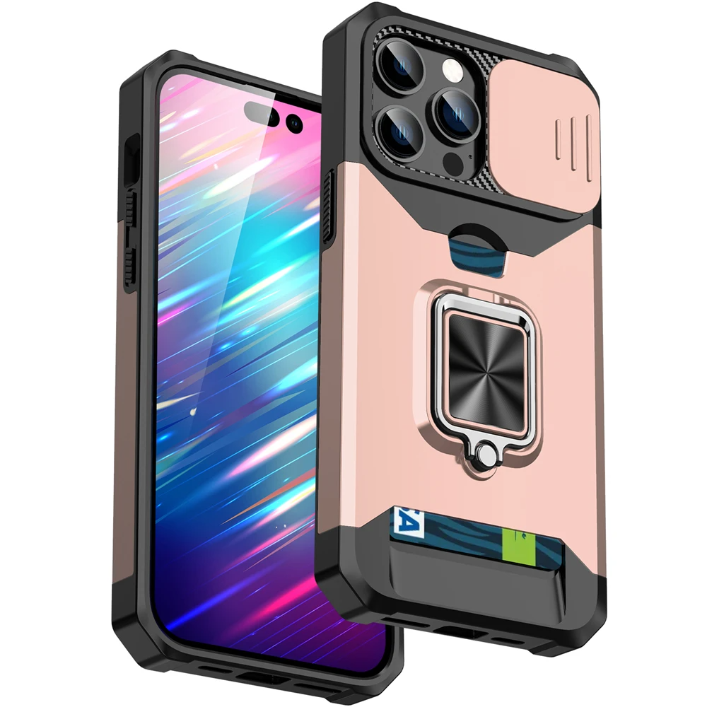 Kamera Schutz Outdoor/Magnet Kartenfach Hülle/Case für iPhone 16-Serie | ZITOCASES®