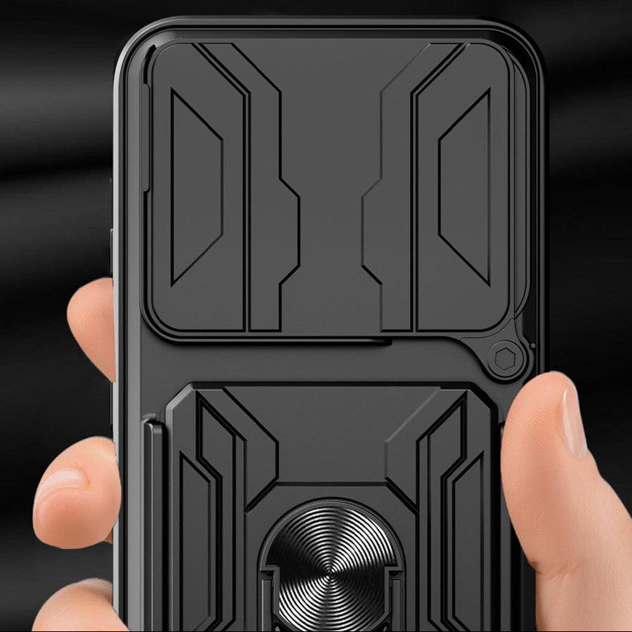 Kamera Schutz Outdoor/Magnet Hülle/Case mit Kartenfach für Motorola Edge 70