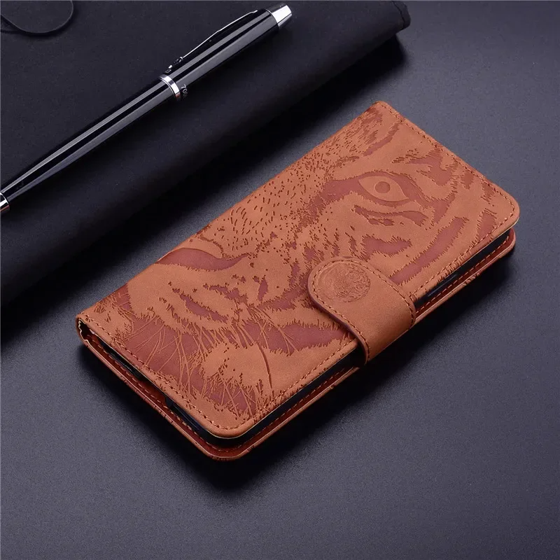 Tiger Motiv Kunstleder Klapp Hülle/Flip Case für Xiaomi Redmi Note 13, Poco M5, M4, M3, X4, X3, F4, F3-Serie | ZITOCASES®