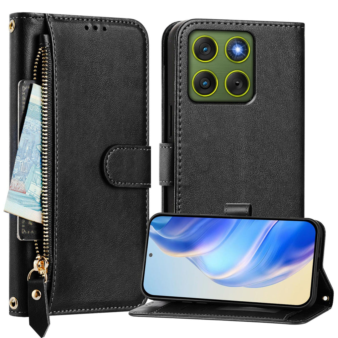 Kunstleder Brieftaschen Hülle/Case für Motorola Edge 70 | ZITOCASES®