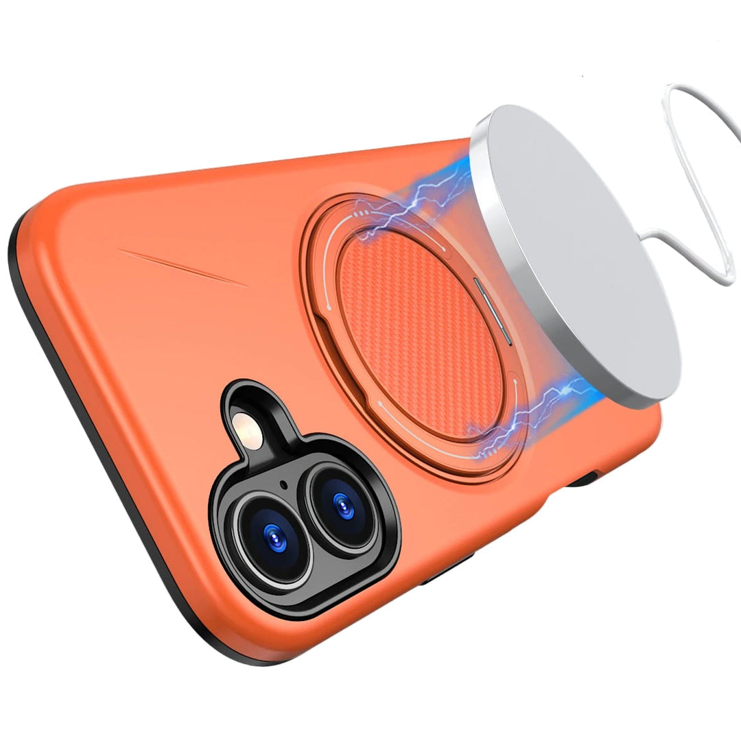 Stoßabsorbierende MagSafe/Magnet Hülle/Case mit integriertem Ständer für iPhone 17 | ZITOCASES®