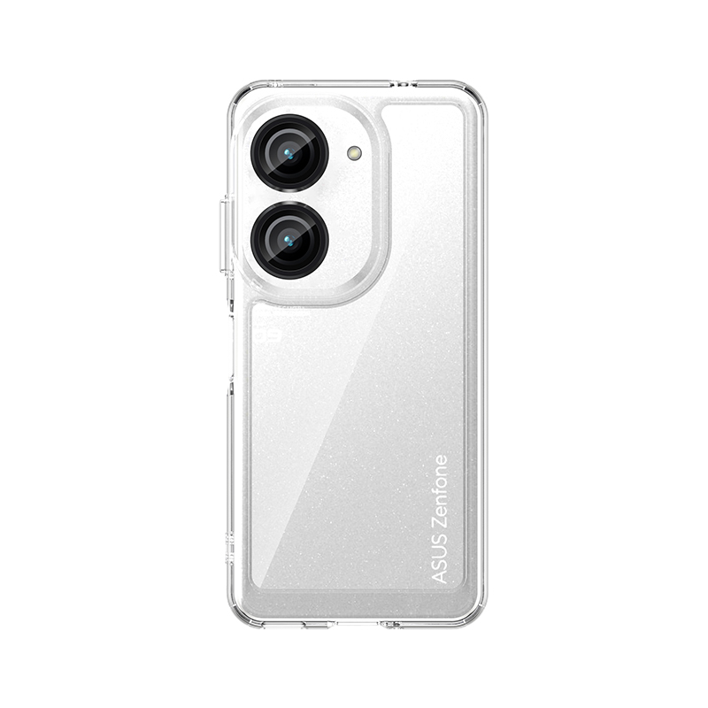 Transparente Silikon/Plastik Hülle/Case mit buntem Rahmen für Asus ZenFone 11 Ultra, 10, 9, 8, 7 Pro, 6 | ZITOCASES®