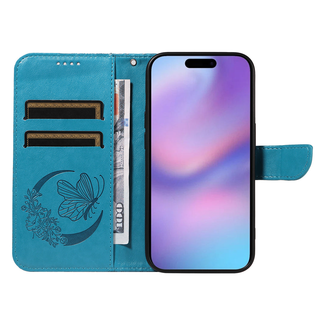 Schmetterling Motiv Kunstleder Klapp Hülle/Flip Case für iPhone 17 | ZITOCASES®