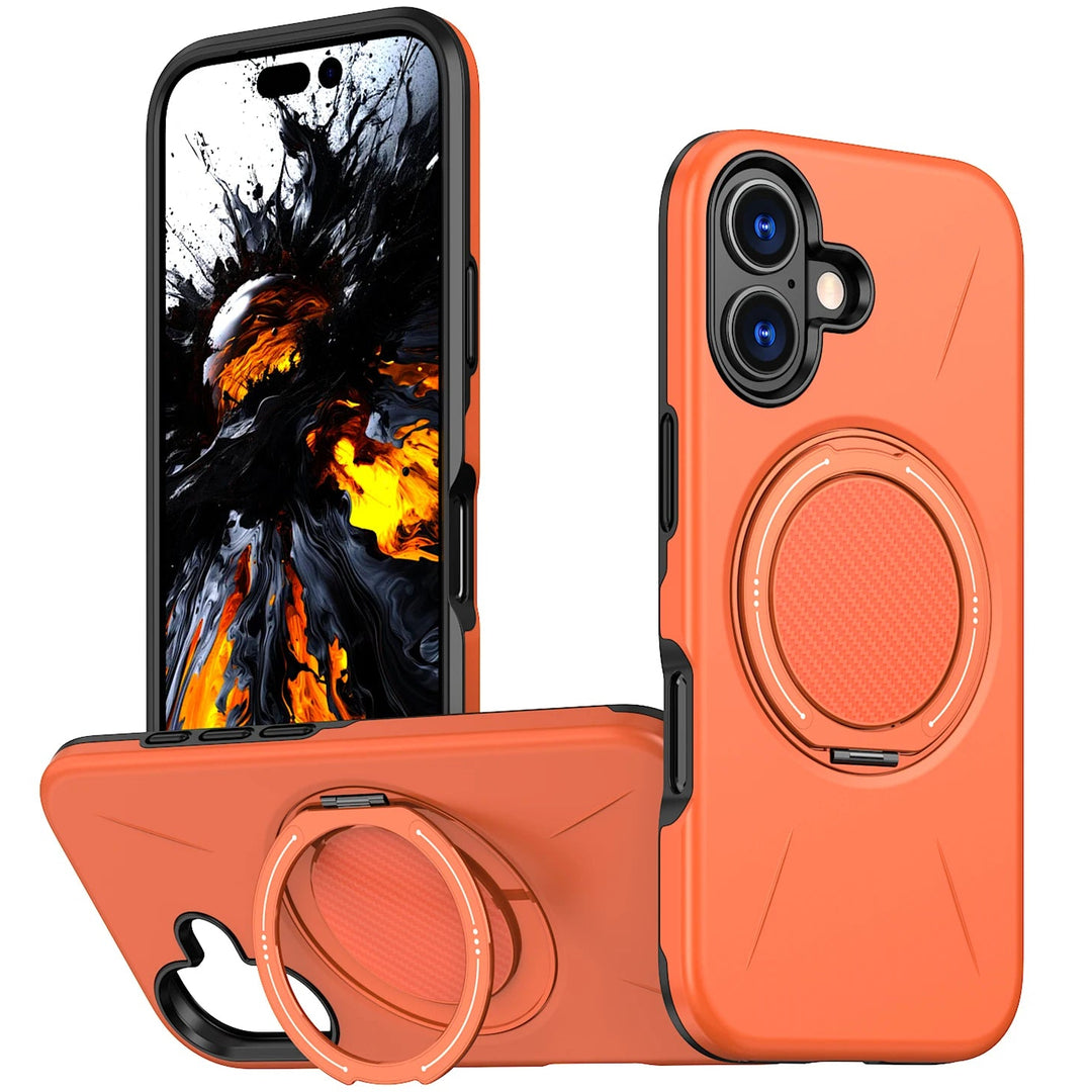 Stoßabsorbierende MagSafe/Magnet Hülle/Case mit integriertem Ständer für iPhone 17 | ZITOCASES®