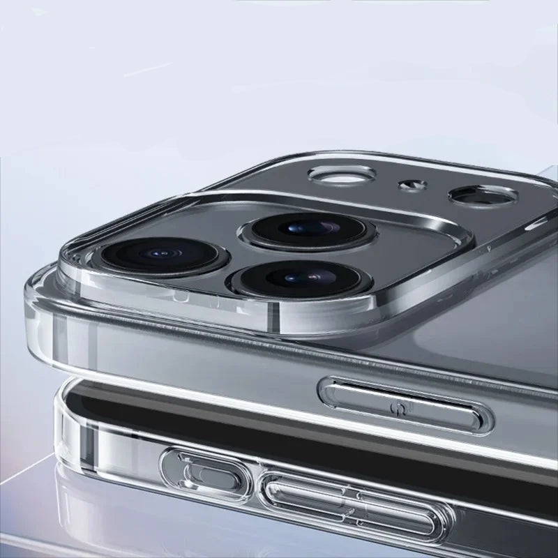 Transparente Silikon Hülle/Case inkl. Kameramodul Schutz für iPhone 17 Pro, 17 Pro Max | ZITOCASES®