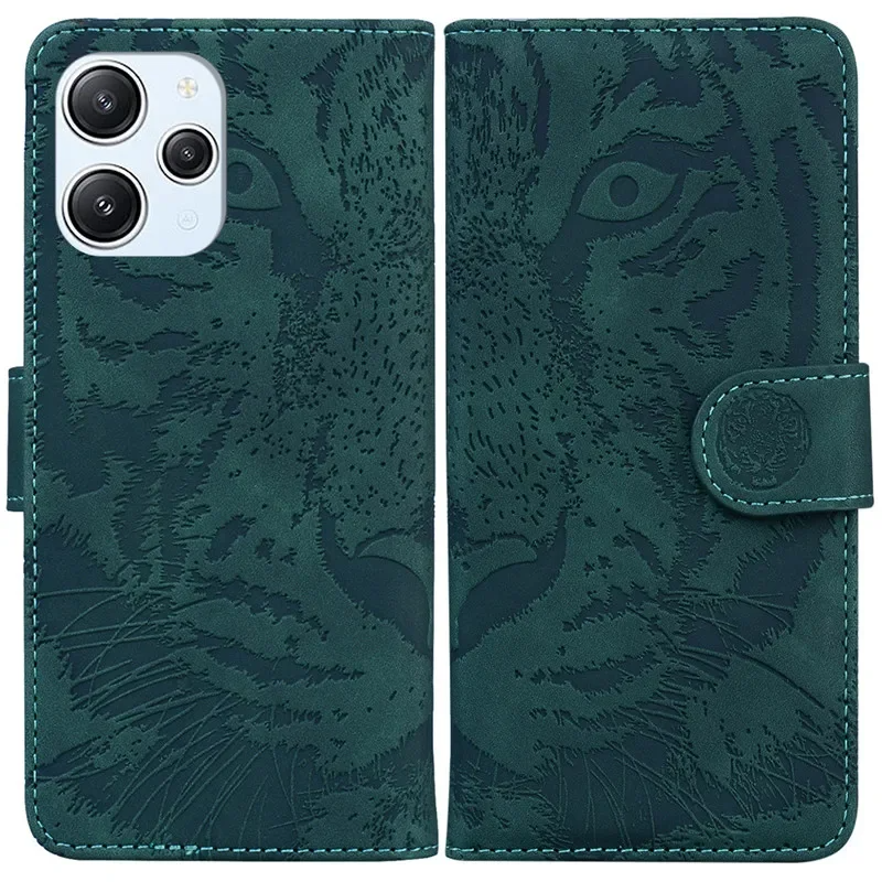 Tiger Motiv Kunstleder Klapp Hülle/Flip Case für Xiaomi Redmi Note 14, 13, Poco M5, X4, X3, F4, F3-Serie | ZITOCASES®