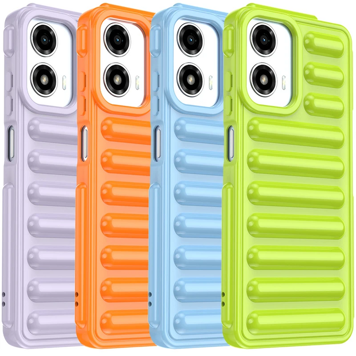 Bunte/Hochglanz 3D/Grip Hülle/Case für Motorola Edge 50-Serie | ZITOCASES®