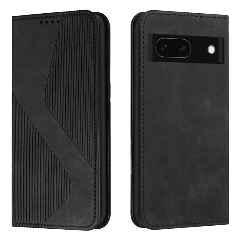 Wellen Kunstleder Klapp Hülle/Flip Case für Google Pixel 9, 9 Pro, 9 Pro XL, 8, 8 Pro, 8A, 7, 7 Pro, 7A, 6, 6A, 6 Pro, 5, 4, 4 XL, 4A, 3, 3 Xl, 3A, 3A XL | ZITOCASES®