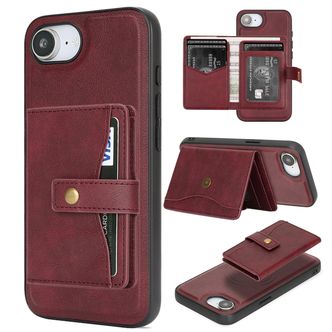 Kunstleder MagSafe Wallet/Kartenhalter Hülle/Case für iPhone 17e | ZITOCASES®