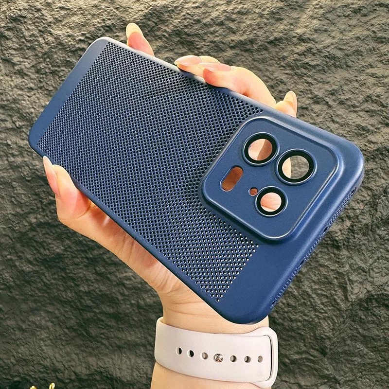 Gelochte/Wärmeableitende Plastik Hülle/Case für Xiaomi 15, Redmi Note 10-Serie | ZITOCASES®