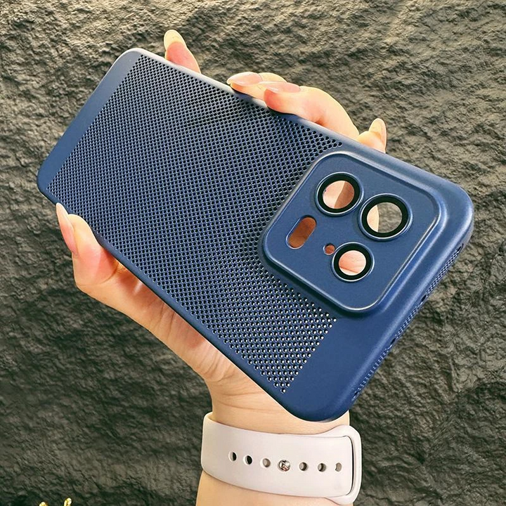 Gelochte/Wärmeableitende Plastik Hülle/Case für Xiaomi 14, 13, Redmi Note 10-Serie | ZITOCASES®