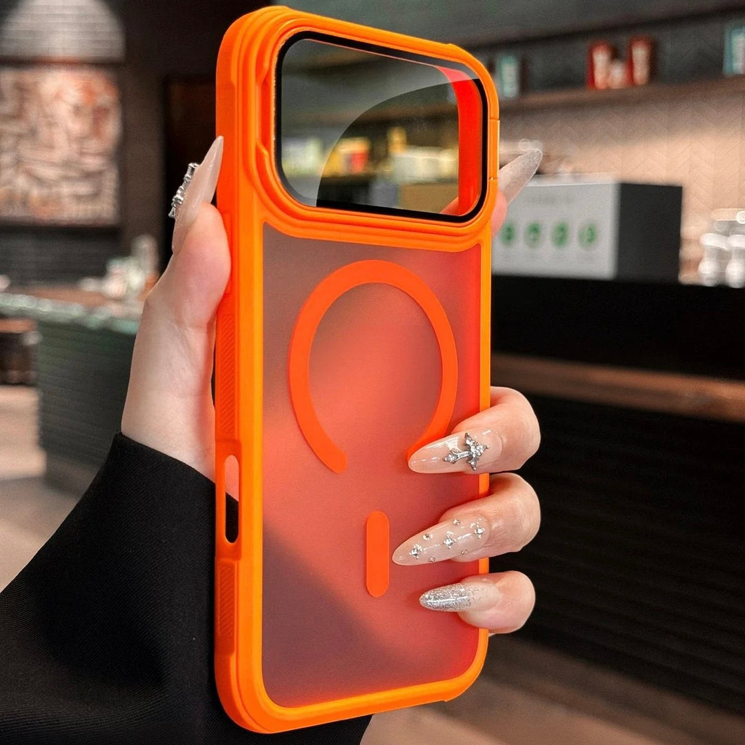 Matte MagSafe/Magnet Hülle/Case mit klappbarer Kameraabdeckung für iPhone 17 Pro, 17 Pro Max | ZITOCASES®