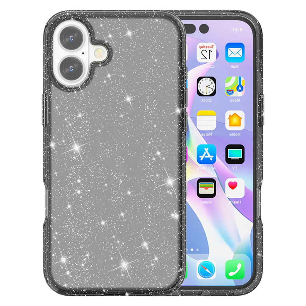 Bunte/Transparente Glitzer Silikon Hülle/Case für iPhone 17 | ZITOCASES®