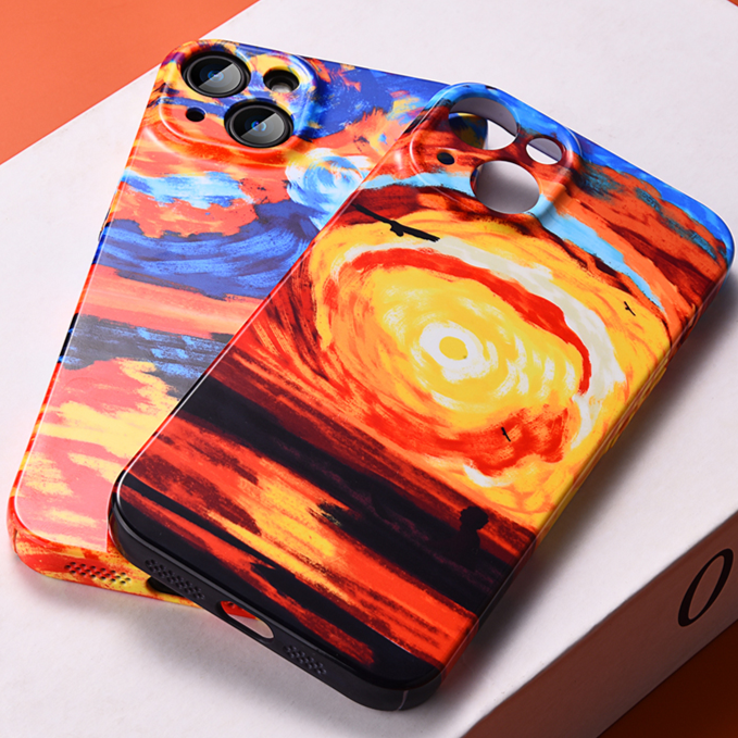 Sonnenuntergang/Gemälde Plastik Hülle/Case für iPhone 16-Serie | ZITOCASES®