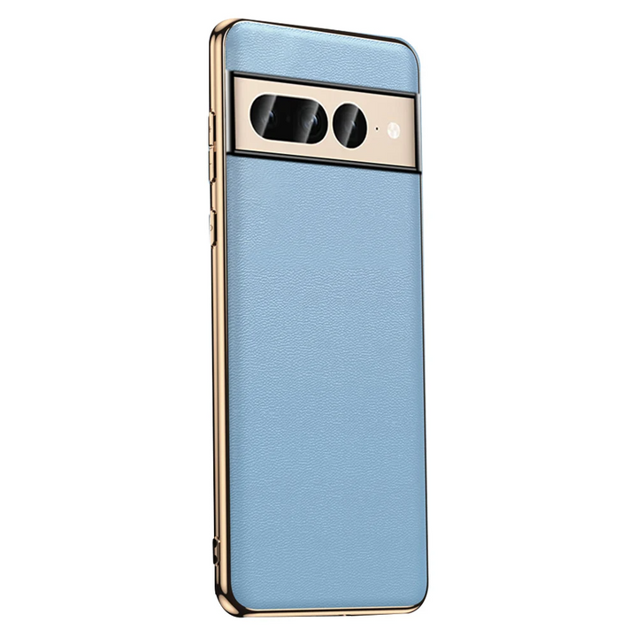 Elegante Kunstleder/Gold Hülle/Case für Google Pixel 9-Serie | ZITOCASES®