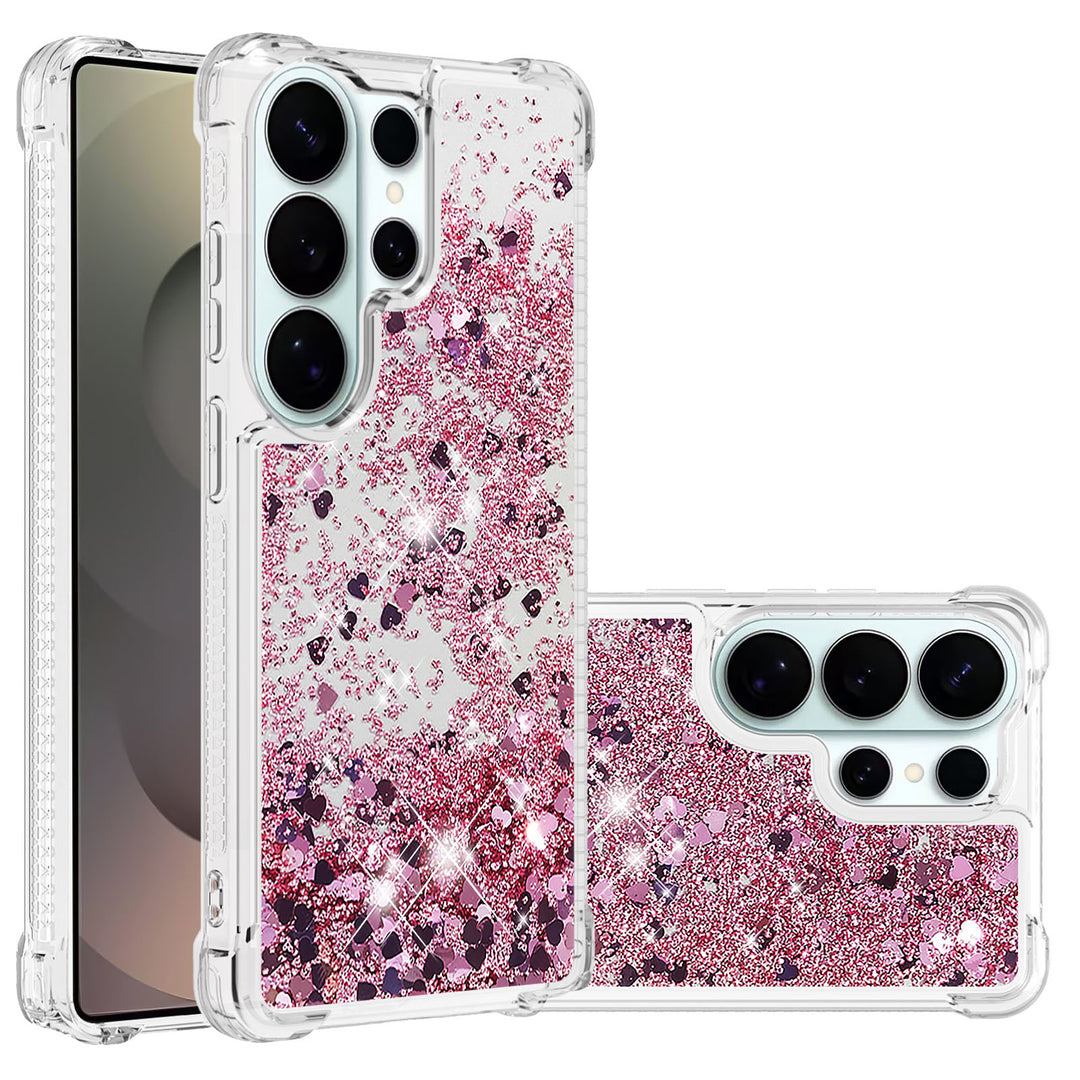 Liquid Schwimmende Glitzer Flakes Hülle/Case für Samsung Galaxy S26, S26 Plus, S26 Ultra | ZITOCASES®