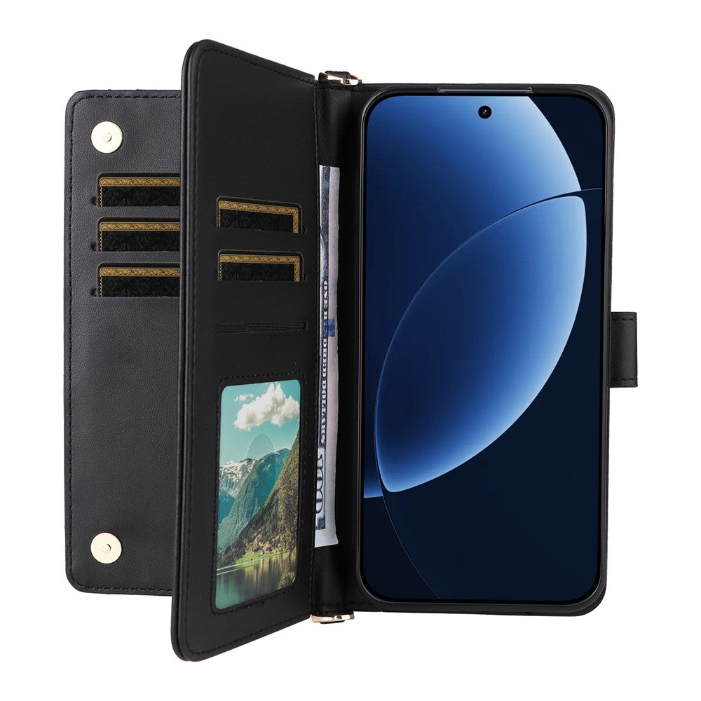 Karierte Kunstleder Brieftaschen Hülle/Case für Realme GT 8 Pro | ZITOCASES®