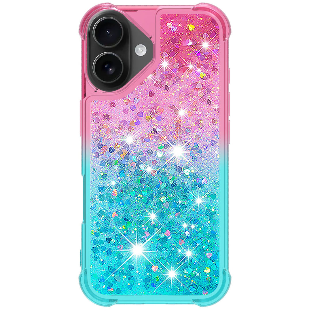 Liquid Schwimmende Glitzer Flakes Hülle/Case für iPhone 17 | ZITOCASES®