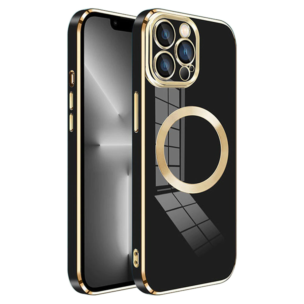 SALE | iPhone 13 Pro | Luxus Hochglanz/Chrom MagSafe/Magnet Soft Hülle/Case | ZITOCASES®