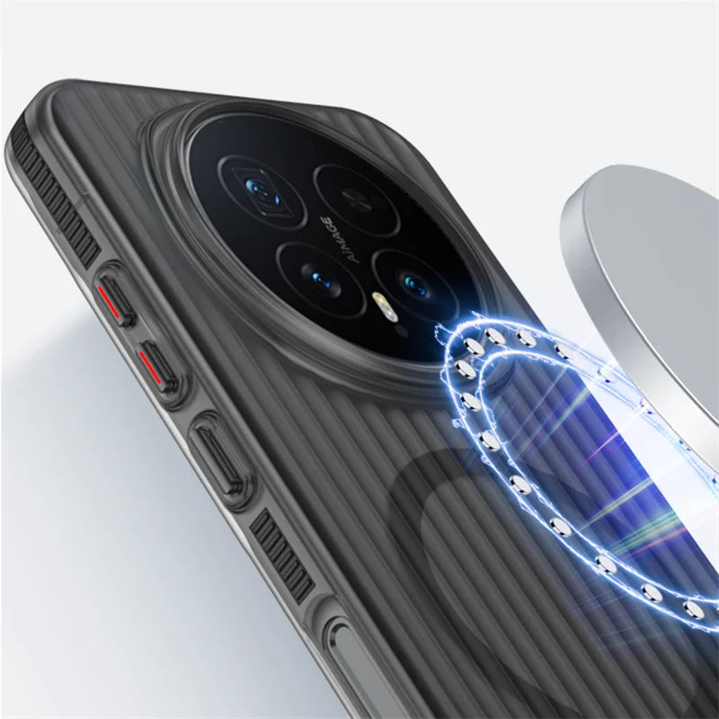 Dünne/Gestreifte MagSafe/Magnet Hülle/Case für Honor Magic 8, 8 Pro, 8 Lite | ZITOCASES®